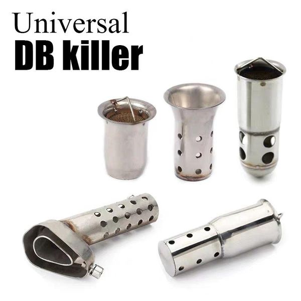 

51mm 60mm universal akrap db killer motorcycle exhaust muffler adjustable removable noise sound pipe for s1000 mt09 cbr