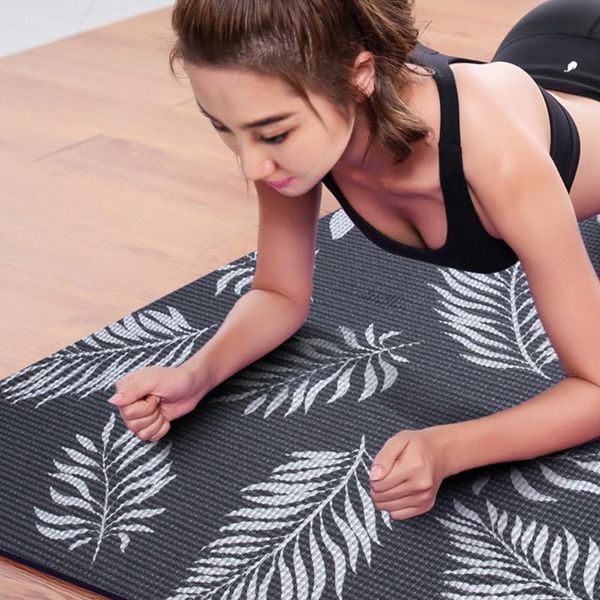 

1pcs widened non-slip mat-dot pattern-pvc printing thick non-slip yoga mat pad for exercise fitness pilates