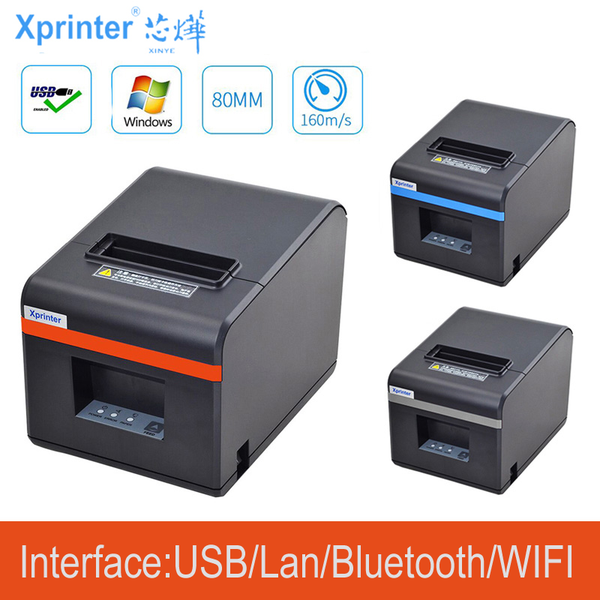 

printers wholesale 80mm thermal receipt bill kitchen printer with automatic cutter usb/ethernet /bluetooth/parallel prot