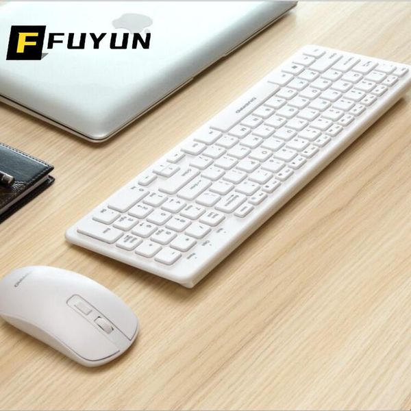 

keyboard mouse combos fuyun 1600dpi slim and combo for desk2.4ghz wireless set pc computer lapn168