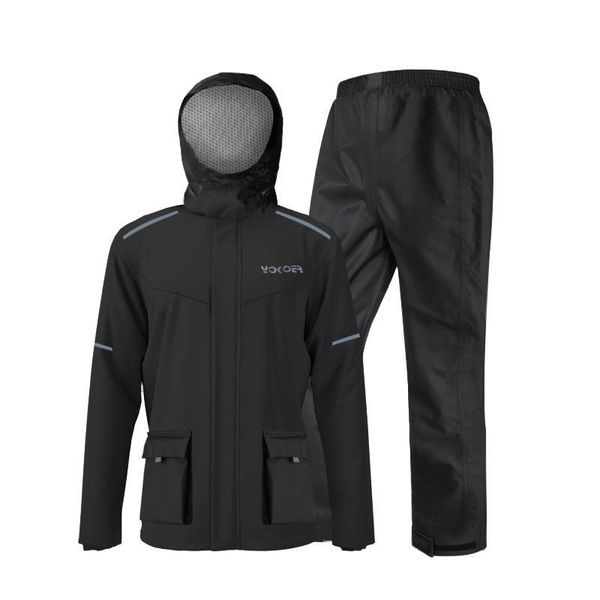 

raincoats waterproof outdoor raincoat jacket men portable camping motorcycle impermeable gadgets hoodie regenjas rain gear by50yy