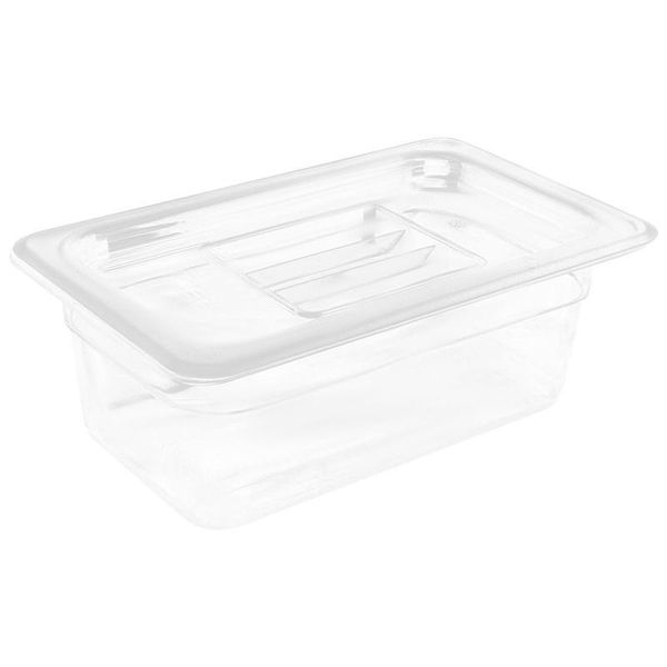 

storage bottles & jars 1 set fruit box dish container with lid (transparency)
