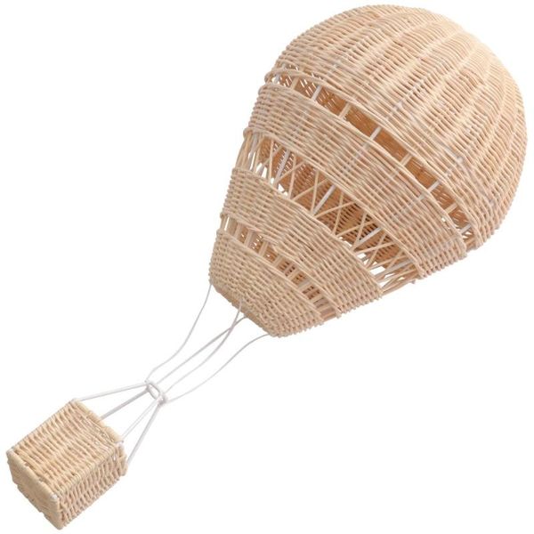 

decorative objects & figurines 1pc rattan woven air balloon decor delicate household po props
