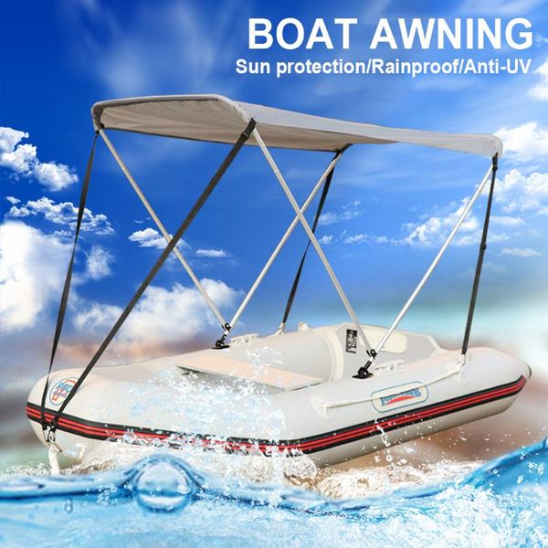 

boat inflatable rubber awning only sun protection rainproof strong wind resistance and stability durable tents shelters