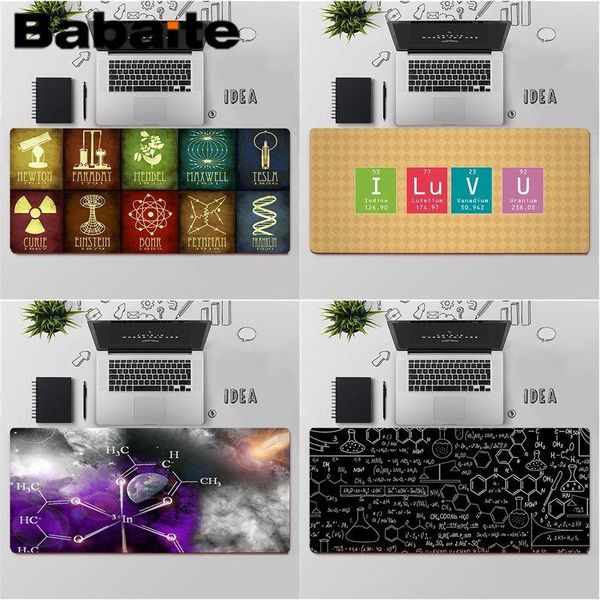 

mouse pads & wrist rests babaite i love chemistry durable rubber mat pad large keyboards
