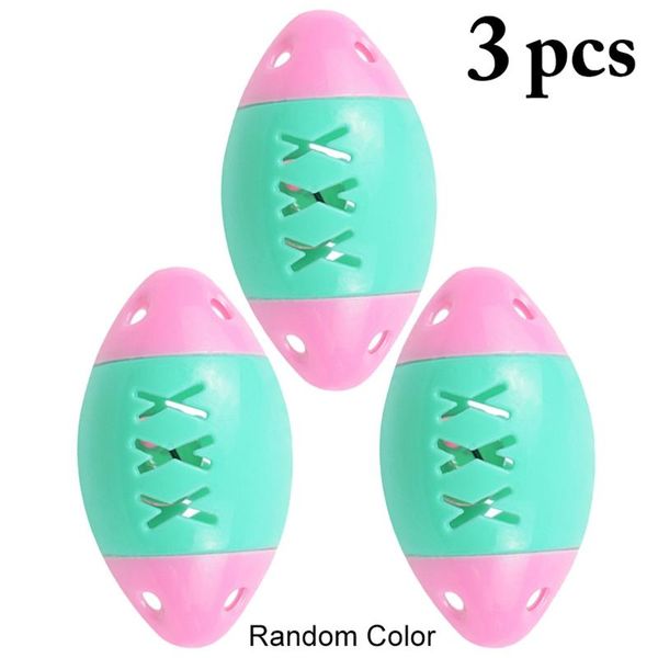 

cat toys 3pc funny toy hollow football interactive ball training pet playing chase bell for kitten supplies