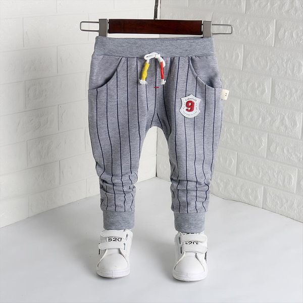 

0 3y baby toddler infant boy striped trousers long pants kids children boys harem casual bottoms clothes clothing, Blue