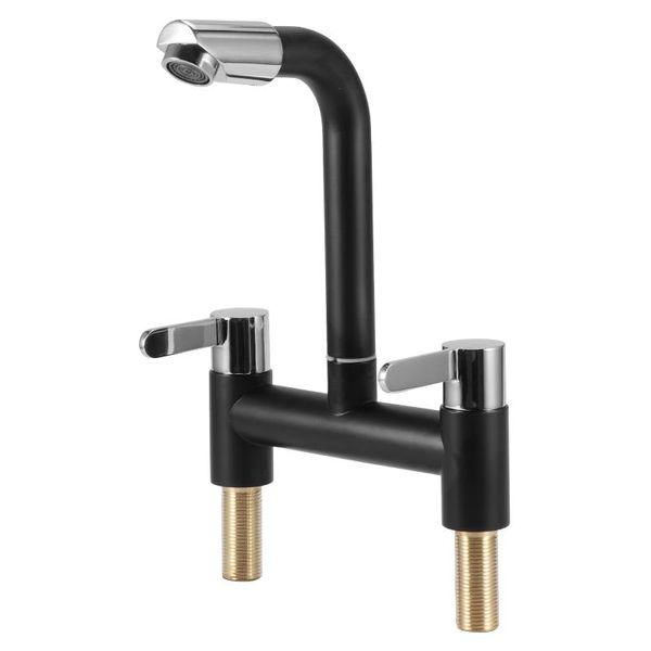 

bathroom sink faucets kitchen mixer faucet flexible 360 degree rotating water saving dual lever cold basin tap for