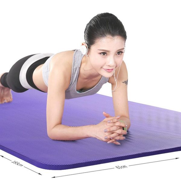 

yoga mat anti-skid sports fitness widened and thicken blanket for exercise pilates gymnastics mats