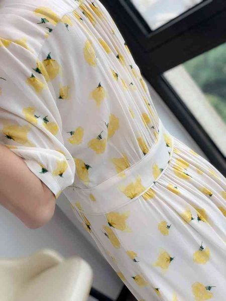 

dress v-neck five-point sleeve printed flower cf5d, Black;gray