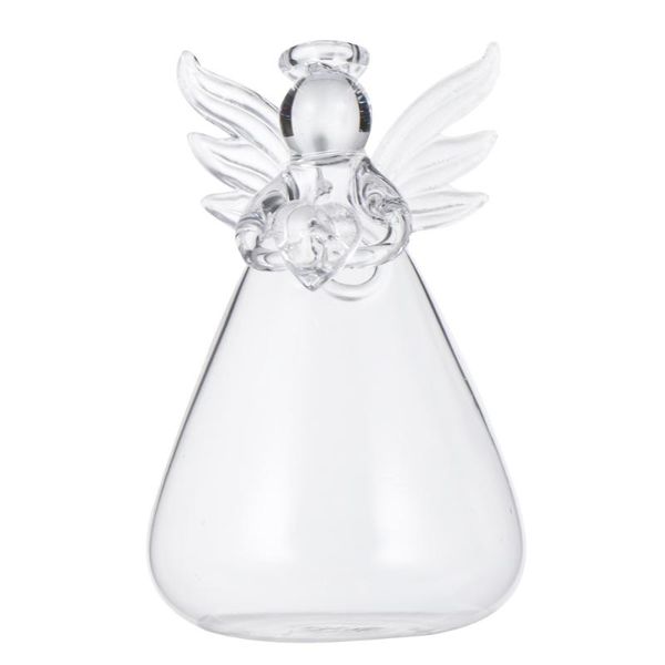 

hanging vase angel shaped delicate ceiling transparent creative vases