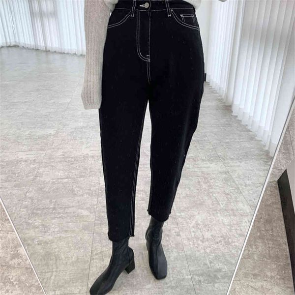 

women's jeans hzirip big girl jeans, casual black plus size tall stylish waistband jeans for women, pants released summer 60e7, Blue