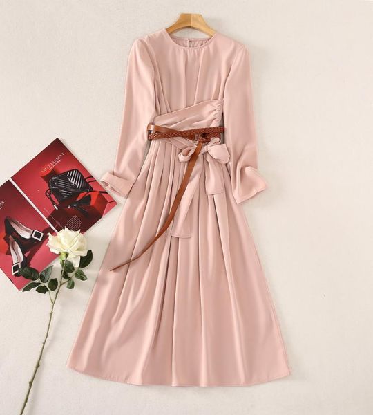 

casual dresses arrival long sleeve huge swing dress women's 210526mx06, Black;gray