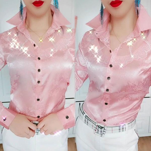 

women's blouses & shirts women blouse spring lace blusas ropa de mujer, White