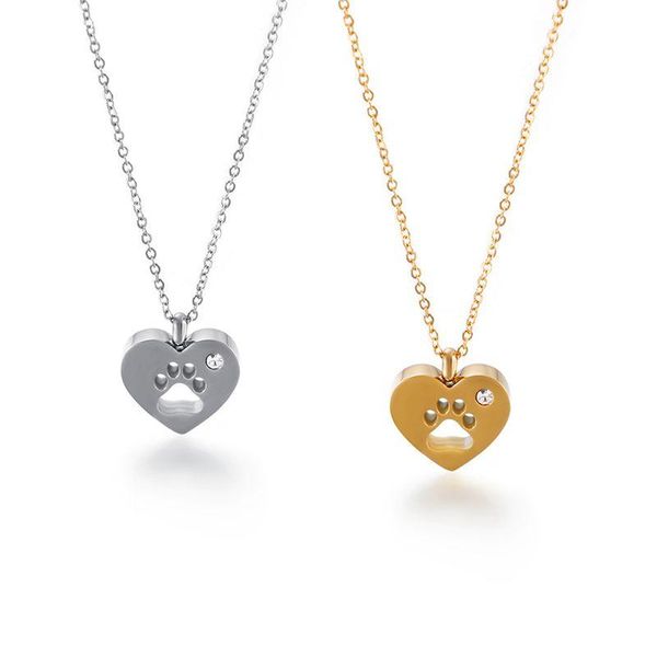 

pendant necklaces tiny heart dainty initial necklace gold silver color animal choker for women create bear claw jewelry gift