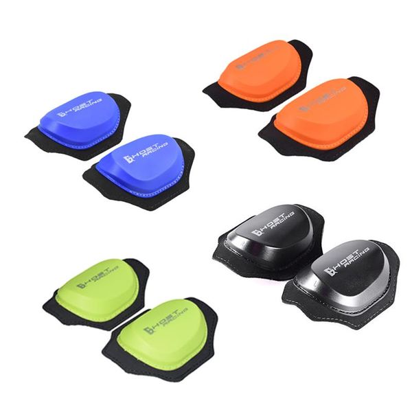 

motorcycle armor 2021 ghost racing protection knee pads riding bike orange green black