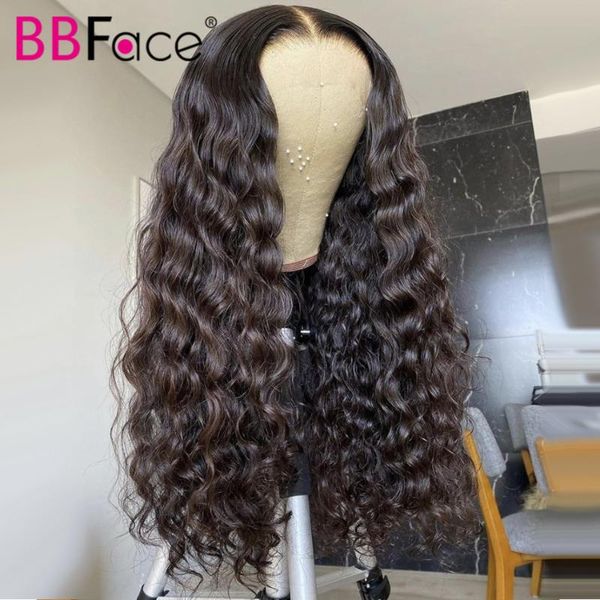 

lace wigs 5x5 hd frontal wig loose deep pre plucked closure with baby hair 150 peruvian remy human for women, Black;brown