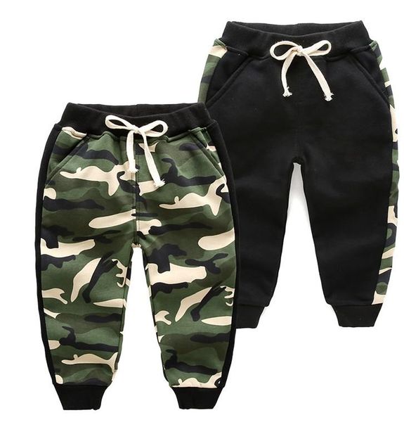 

trousers spring kid camo pants boy cottons leisure camouflage painted tracksuits girl leggings baby child bloomers harem clothing, Blue