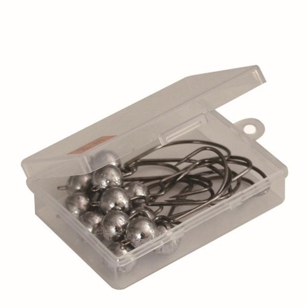 

fishing hooks 12 pcs fishhook lead hook worm wide web crank jig head