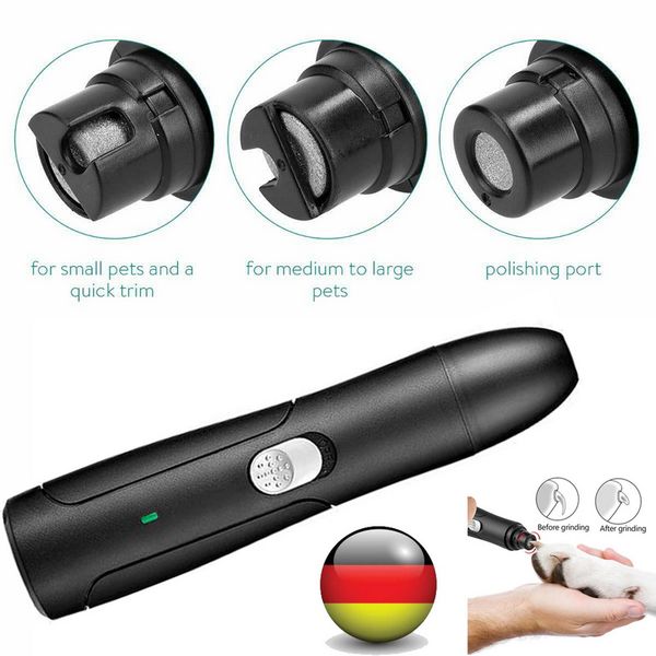 

pet dog nail grinder rechargeable usb animal clipper clippers for cat grooming trimmer low noise products
