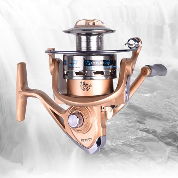 

baitcasting reels speed ratio 5.2:1/4.9:1 bearing 10bb reel 1000-7000 series long-range round fishing gear