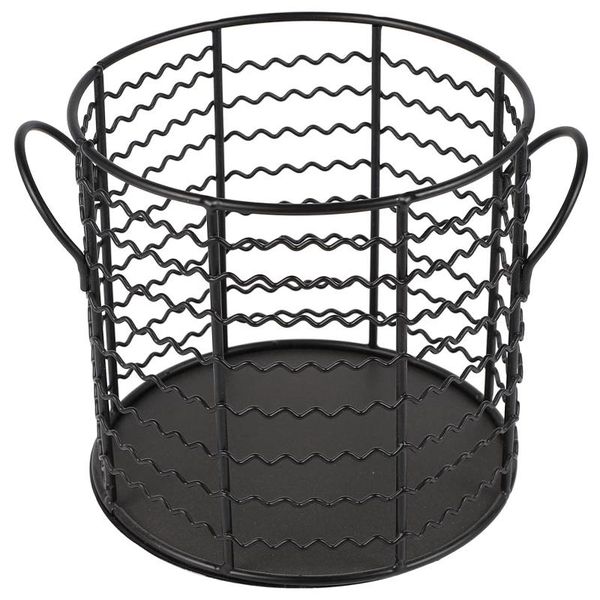 

storage bottles & jars kitchen creative fruit basket hollow iron home organizer