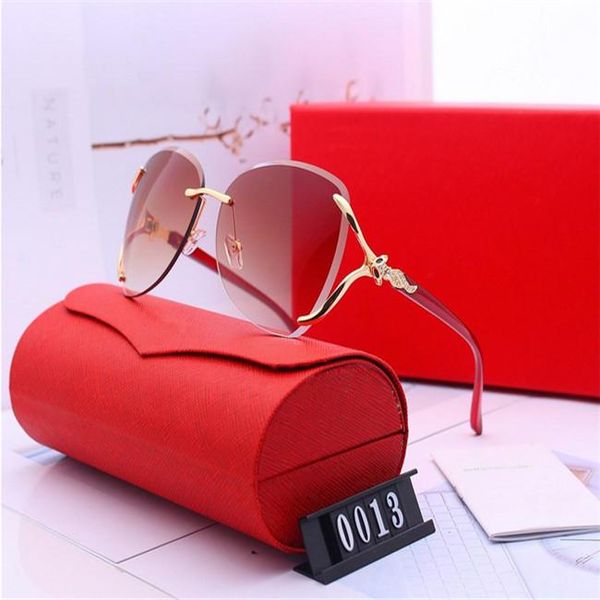 

designer sunglasses women luxury sunglasses fashion brand for woman glasses driving uv400 adumbral with box and logo new hot, White;black