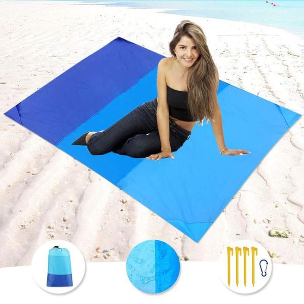 

outdoor pads waterproof quick drying blanket 210*200cm portable picnic mat