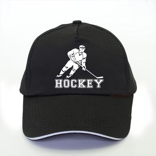 

Summer High Quality Mens Youth Boys Cotton Ice Hockey Baseball Cap Fashion Brand Women Snapback Hat, Blue;gray