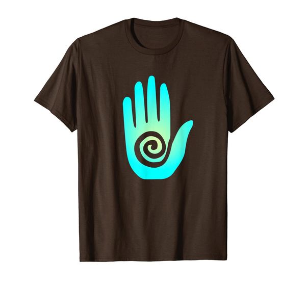 

Hopi Hand Magical Healer' Hand Ethnic Boho Symbol T-Shirt, Mainly pictures