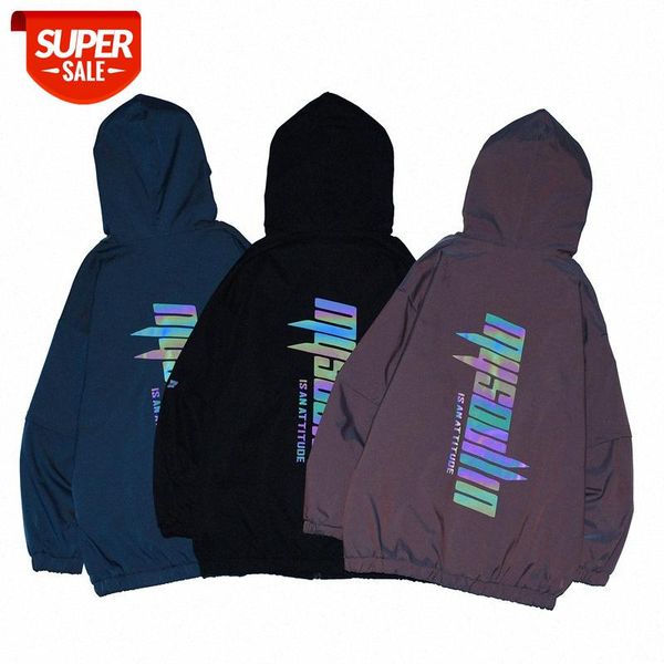

men's street loose trend hip-hop printed jacket windbreaker #in3n, Black;brown