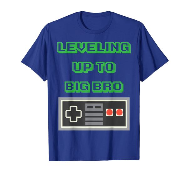 

Leveling Up To Big Bro Gamer New Promoted To Brother T-Shirt, Mainly pictures
