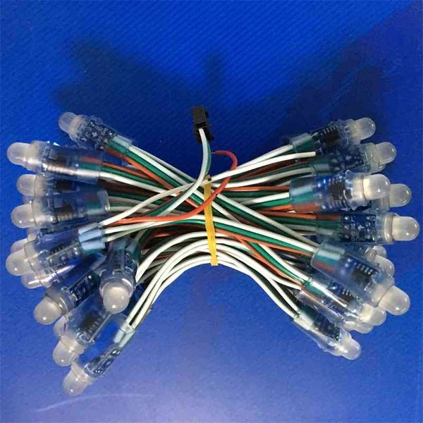 

ws2811ucs1903ledpixel f812mm15cm three wire gluing 8206 breakpoint continuous transmission full color light string