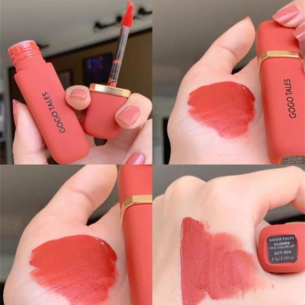 

lip gloss cloud fog glaze velvet matte lasting lipstick