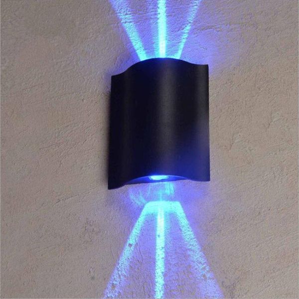 

2pcs 6w 12w 18w led indoor outdoor lighting warm cool white rgb wall lamps ac85-265v surface mounted light ondenn