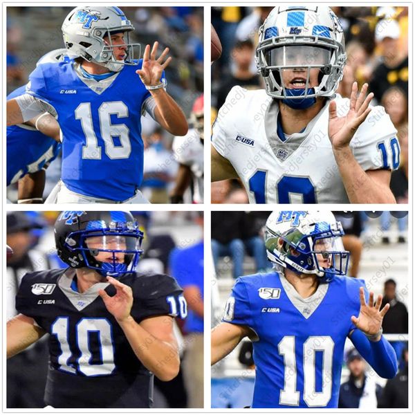 

middle tennessee state football jersey ncaa college 81 cj windham will gilchrist jayy mcdonald frank peasant jay ajayi, Black