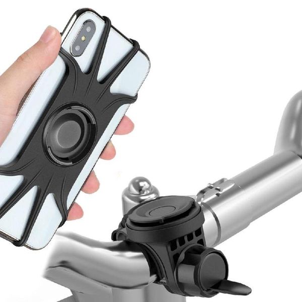 

cell phone mounts & holders bike holder bicycle mobile cellphone silicone magnetic suction motorcycle support