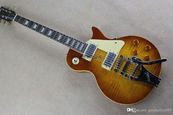 

nb21 . g custom teaburst lp electric guitar,chrome hardware,maple body,rosewood fingerboard guitar @