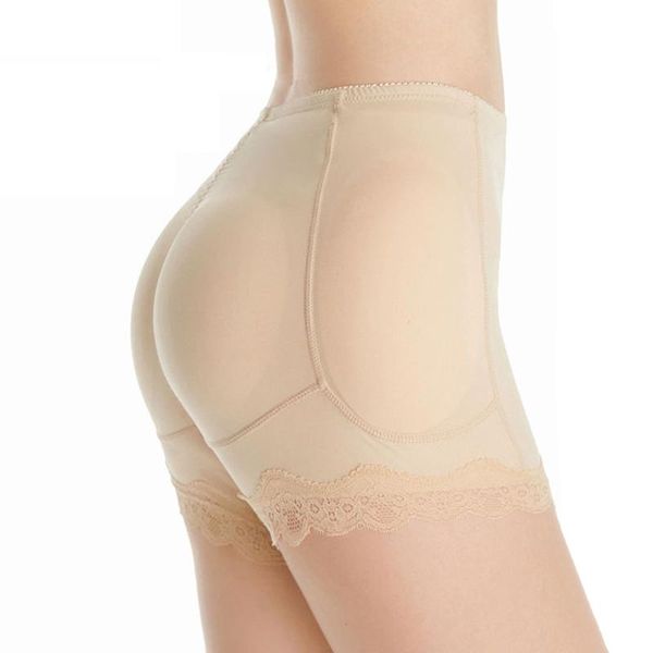 

women's shapers women control panties seamless shaper padded bulifter body shapewear hip enhancer shorts elastic slimming tummy underwe, Black;white