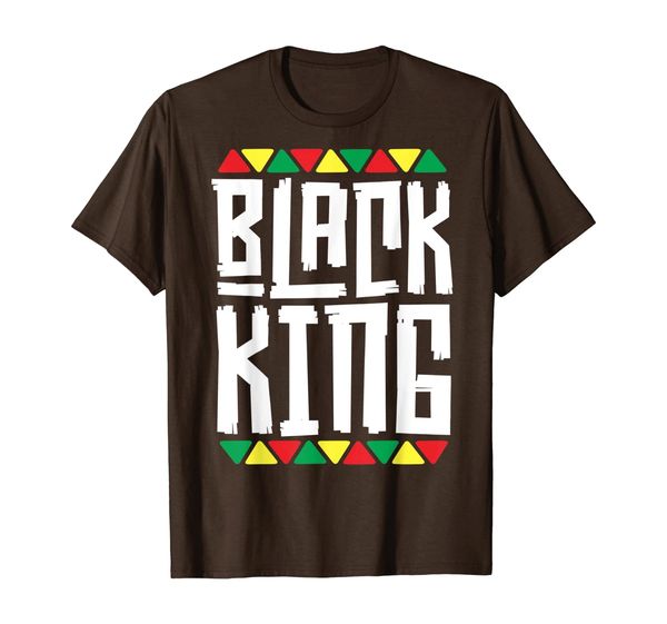

Black King T-Shirt for Boys Men History Month Melanin Gift T-Shirt, Mainly pictures