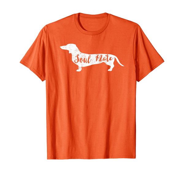 

Soul Mate Dachshund Lovers Vintage Look T-Shirt, Mainly pictures