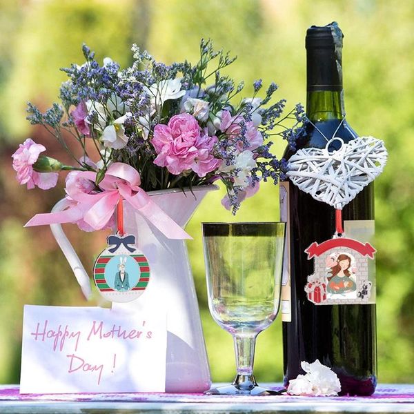 

charms f2td sublimation blank pendant heat transfer christmas tree hanging ornament crafts, Bronze;silver