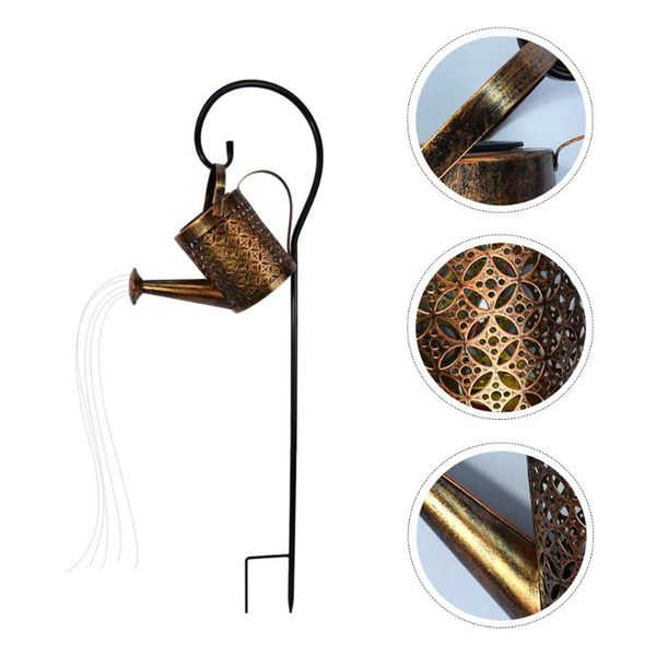 

solar lamps 1pc energy garden light outdoor landscape decorative (light brown)