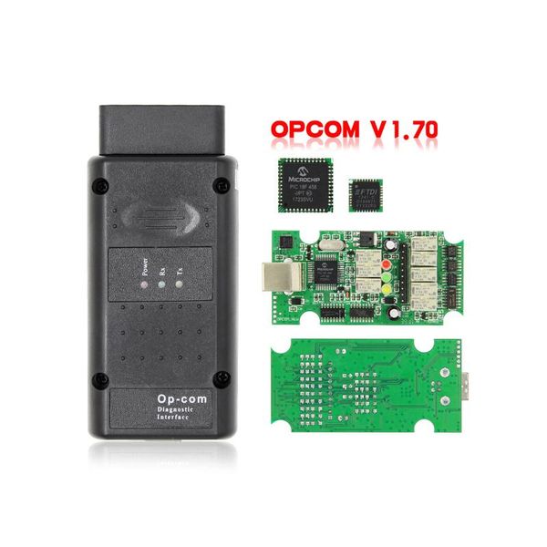 

code readers & scan tools 2021 obd 2 op-com v1.70 opcom for car diagnostic scanner with real pic18f458 op com tool flash firmware