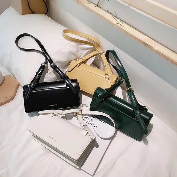 

evening bags women's designer small pu leather crossbody bag women 2021 trend shoulder handbags travel trending hand green