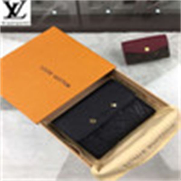 

long key brand wallets purse designer wallet luxury wallet chain mnm9 compact m62184 clutches evening black short