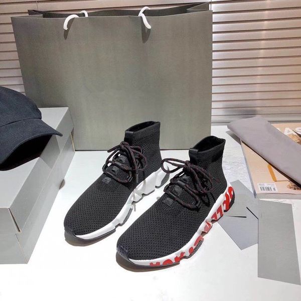 

classic series flat sock boots casual shoe sneakers sale trainer triple black red yellow fashion men women breathable sports shoes