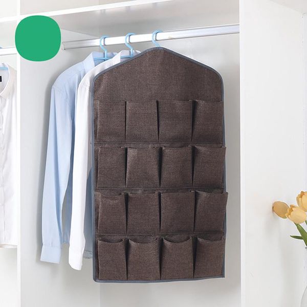 

hanging organizer for wardrobe closet home underwear sock tie storage bag door wall sundry pocket with hanger pouch boxes & bins