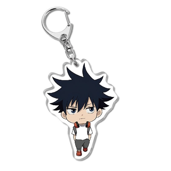 

Anime Keychain Women Jujutsu Kaisen Gojo Satoru Keyring Cartoon Acrylic Pendants Charm Key Ring Kids Funny Jewellery Breloczeks