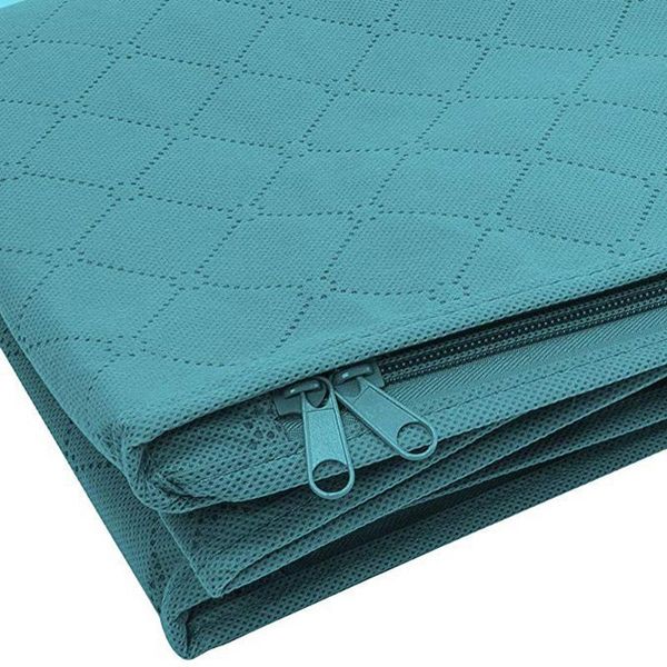 

storage bags high clothes box folding non-woven bag wardrobe clothing uej